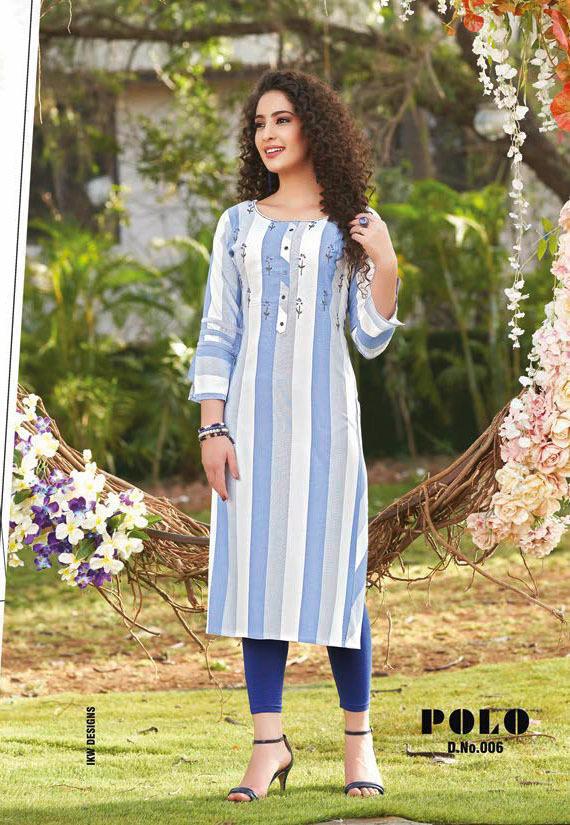 IKW Polo-Rayon-Fancy-Kurti